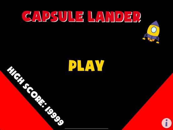 Capsule Lander App Screenshot