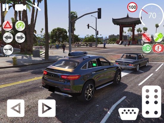 Car Driving Test Sim : SUV App Screenshot