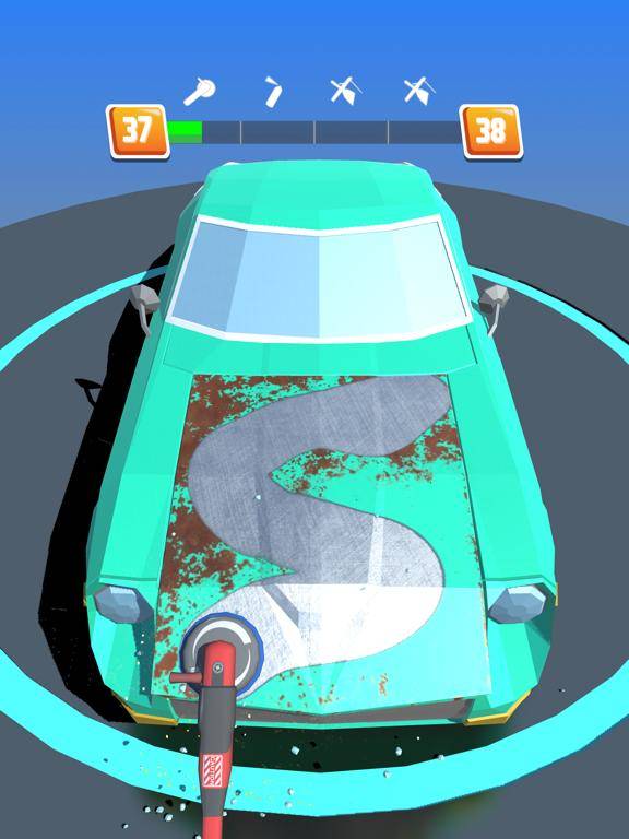 Car Restoration 3D App Screenshot