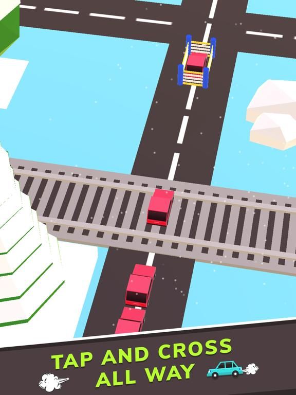 Car Road Cross Rescue game screenshot