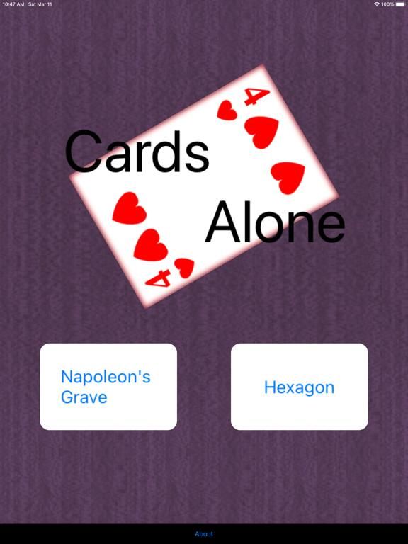 CardsAlone game screenshot