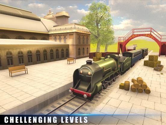 Cargo Train Drive Simulator game screenshot