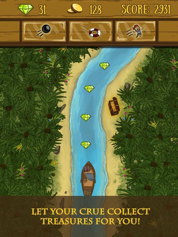 Caribbean River Pirates game screenshot