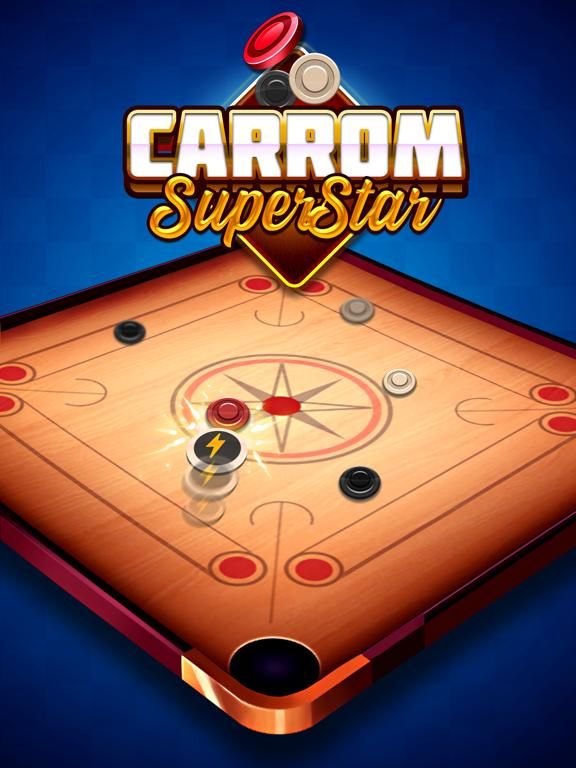 Carrom 3D SuperStar App Screenshot