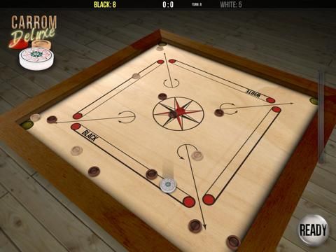 Carrom Deluxe Free game screenshot