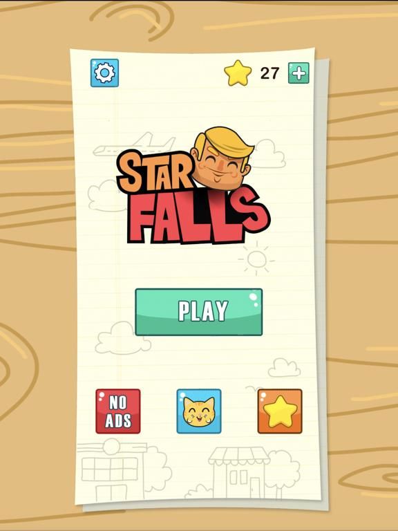 Cat Falls game screenshot
