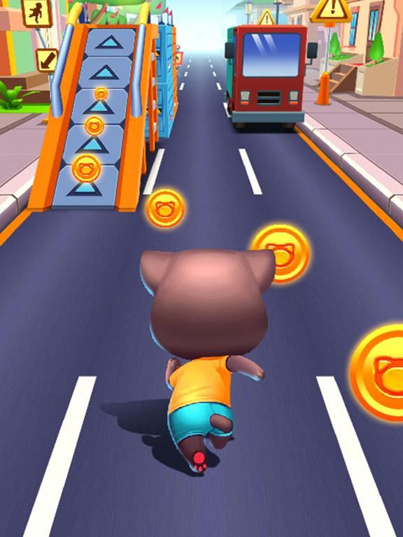 Cat Runner game screenshot