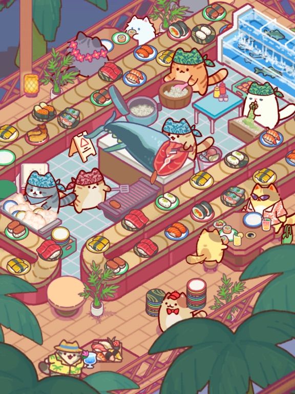 Cat Snack Bar game screenshot