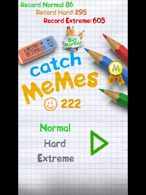 Catch Memes Go App Screenshot