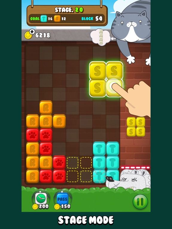 Catris : block puzzle game screenshot