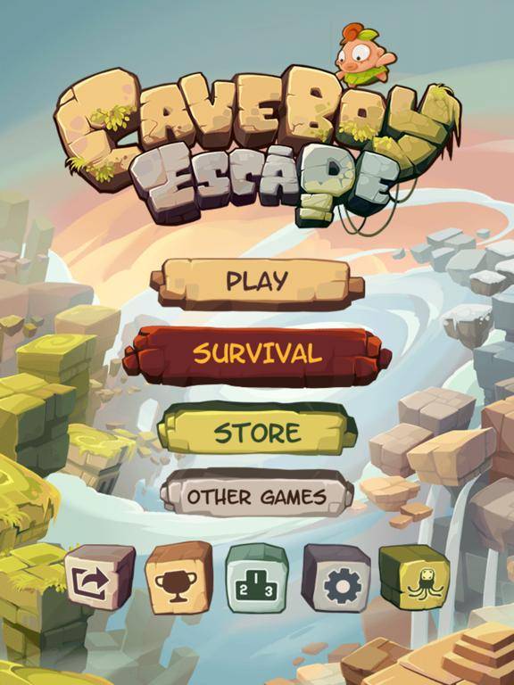 Caveboy Escape game screenshot