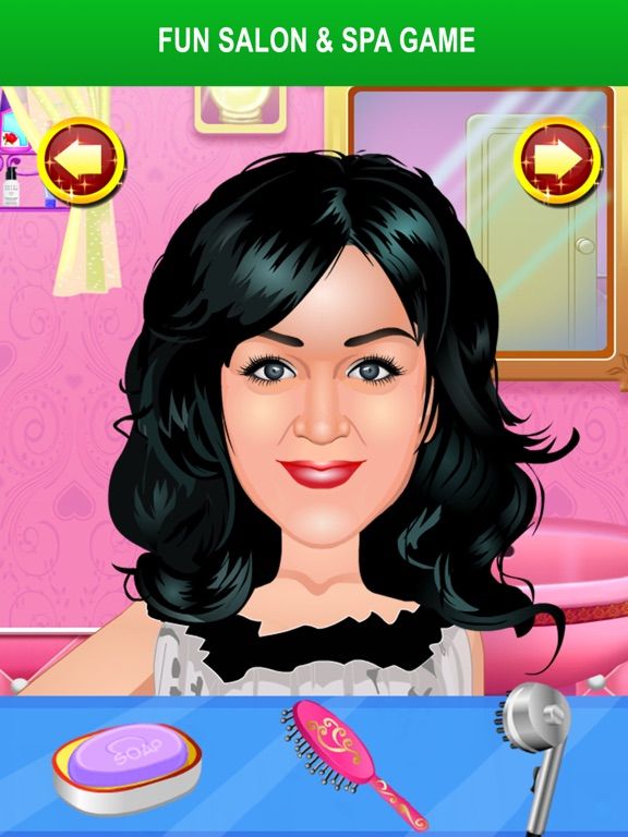 Celebrity Spa Salon & Makeover Doctor game screenshot