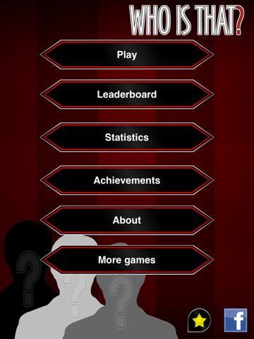 Celebs Quiz game screenshot