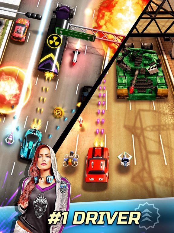 Chaos Road game screenshot