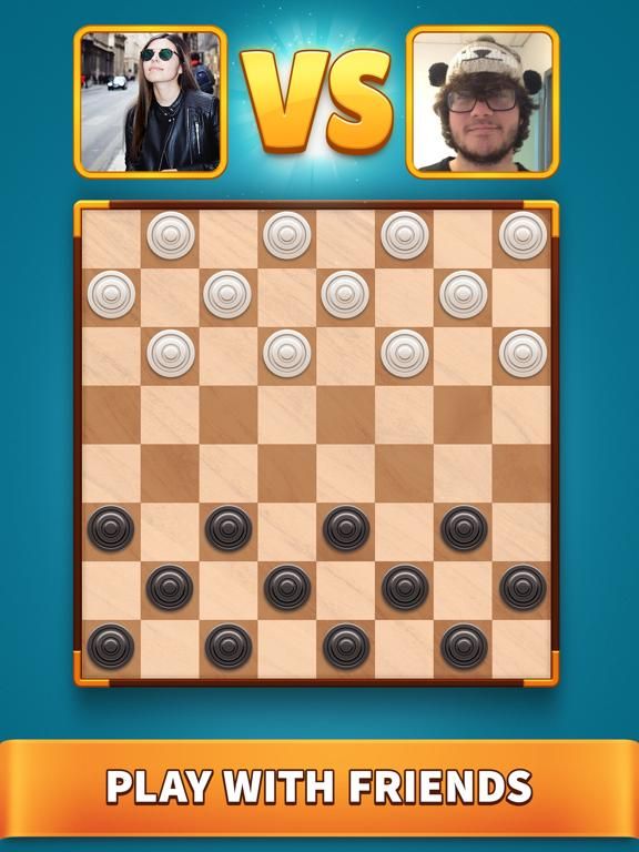 Checkers Clash: Board Game game screenshot
