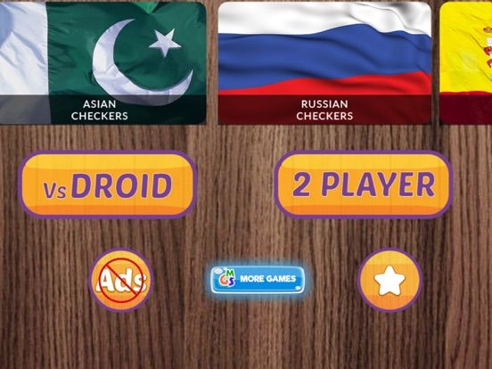 Checkers Master Board Game App Screenshot
