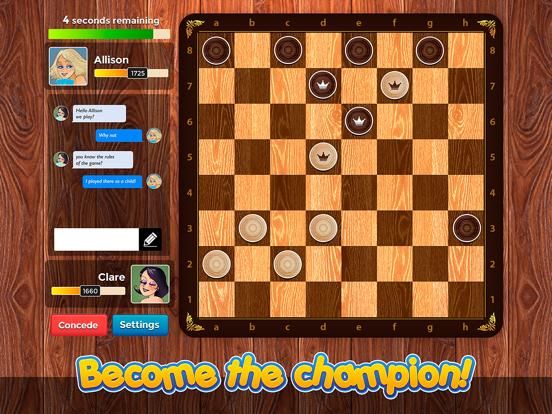 Checkers Plus game screenshot