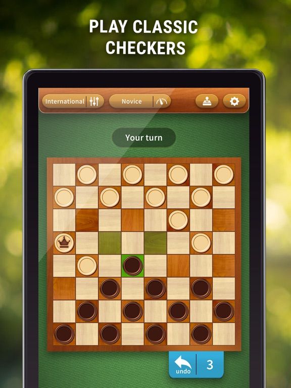 Checkers The Best Classic Game game screenshot
