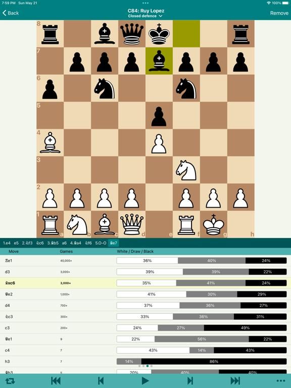 Chess Opener PRO App Screenshot