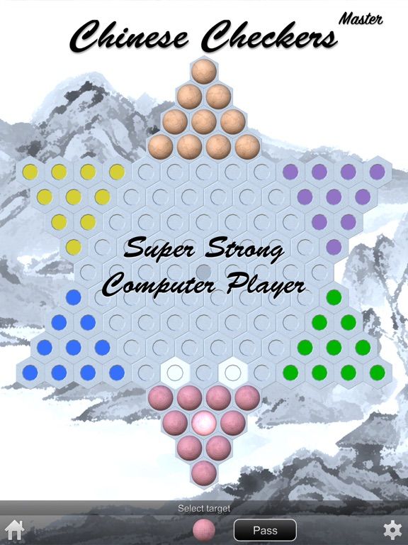 Chinese Checkers Master game screenshot