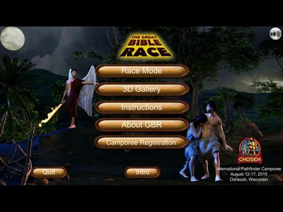 Chosen CIC Great Bible Race game screenshot