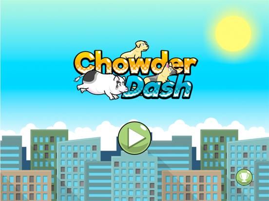 Chowder Dash game screenshot