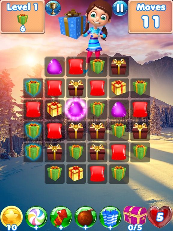 Christmas Crush game screenshot