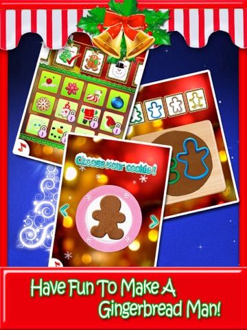 Christmas Gingerbread Cookies game screenshot