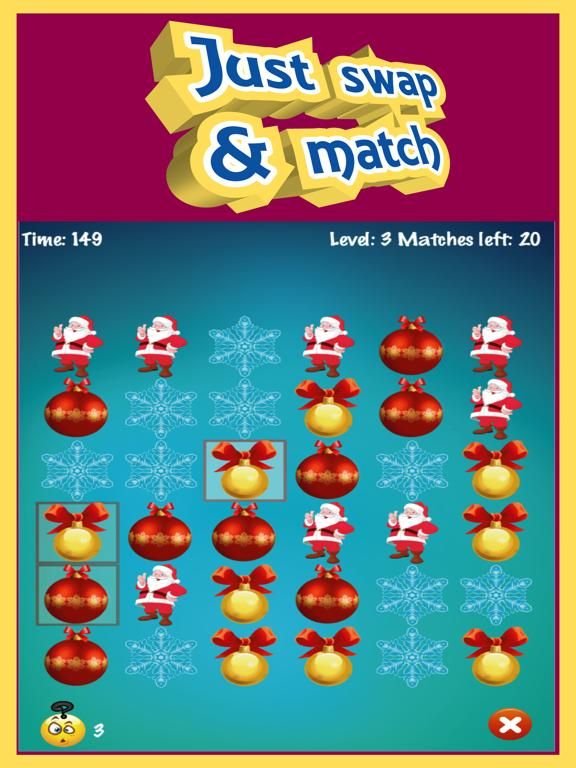 Christmas Match3 Puzzle Game game screenshot