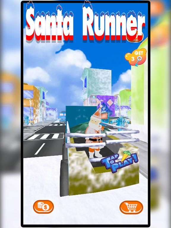Christmas Santa Subway Run App Screenshot