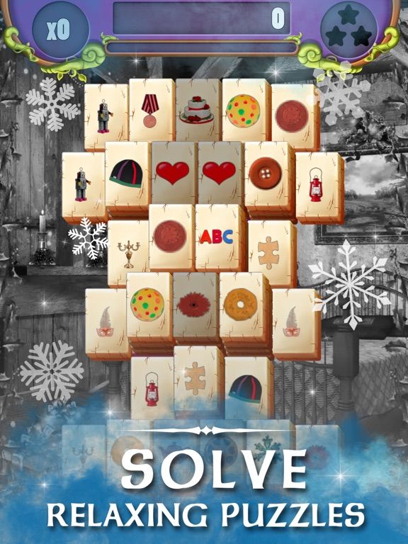 Christmas Solitaire Mahjong game screenshot