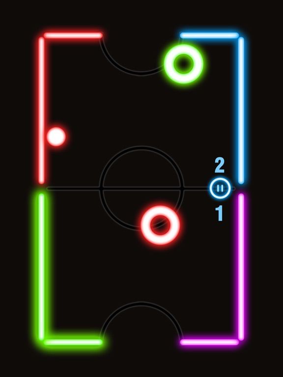 Chroma Hockey game screenshot