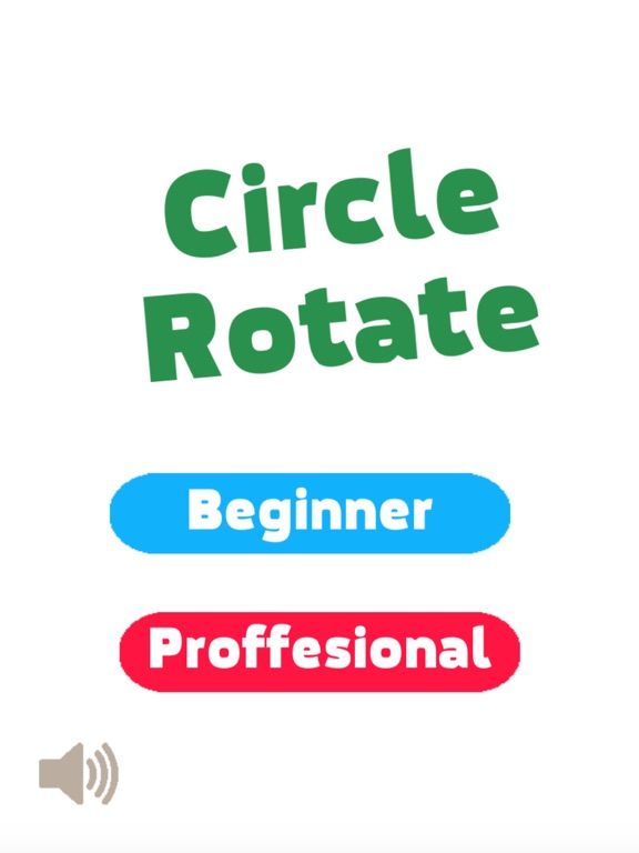 Circle rotate game screenshot