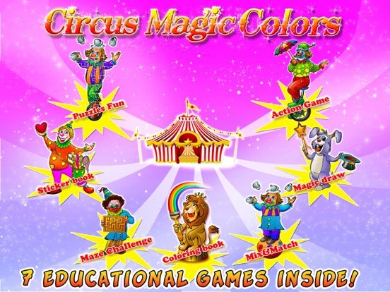 Circus Magic World game screenshot