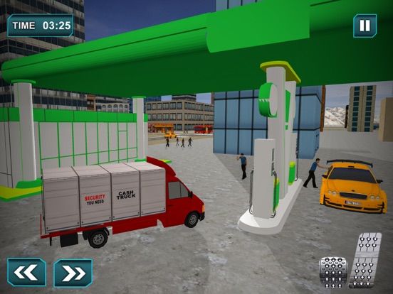 City Bank Cash Truck Driver game screenshot