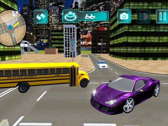 City Car drive Transport game App Screenshot