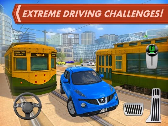City Driver: Roof Parking Challenge game screenshot