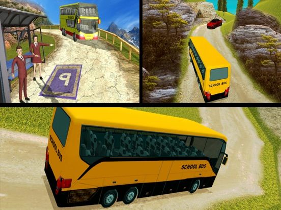 City High School Bus Driving 2 App Screenshot
