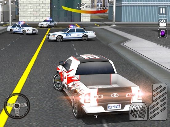 City Police Car Pursuit 3D game screenshot