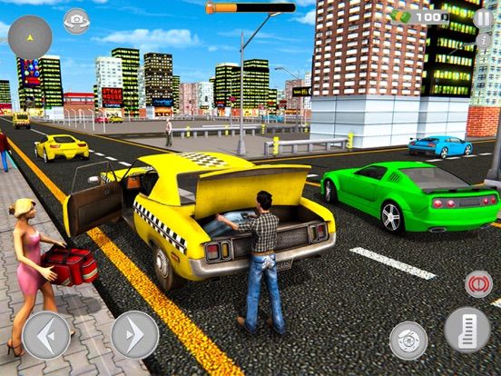 City Taxi Driver Simulator game screenshot