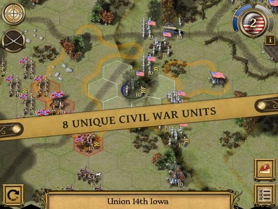 Civil War: 1864 game screenshot