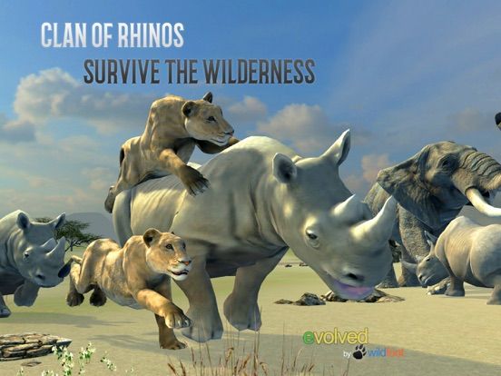 Clan of Rhinos game screenshot