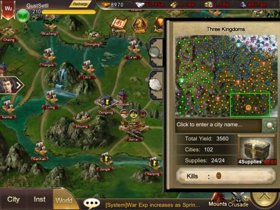 Clash of Three Kingdoms game screenshot
