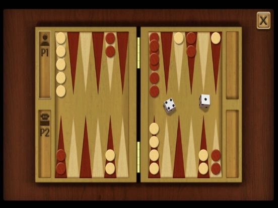 Classic BackGammon Board Game App Screenshot
