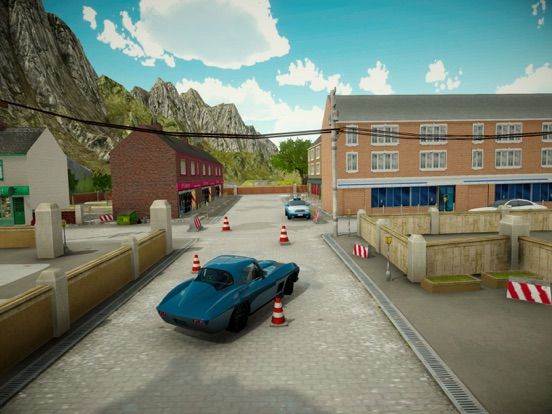 Classic Car Driving & Parking game screenshot