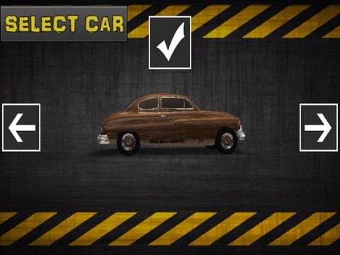 Classic Car Parking game screenshot