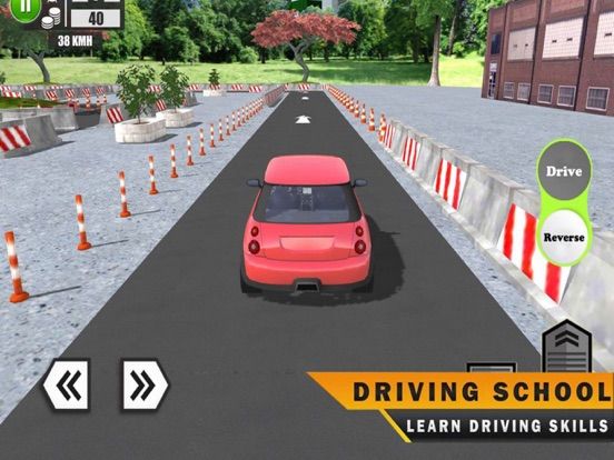 Classic Car School:Driving Sim game screenshot
