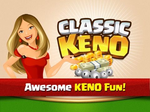 Classic Keno Casino game screenshot