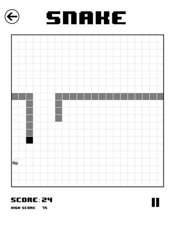 Classic Snake game screenshot