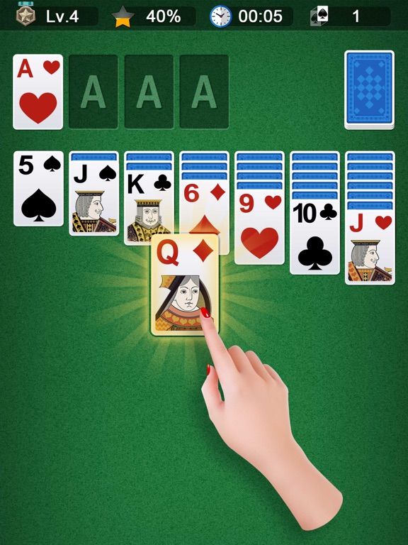 Classic Solitaire game screenshot